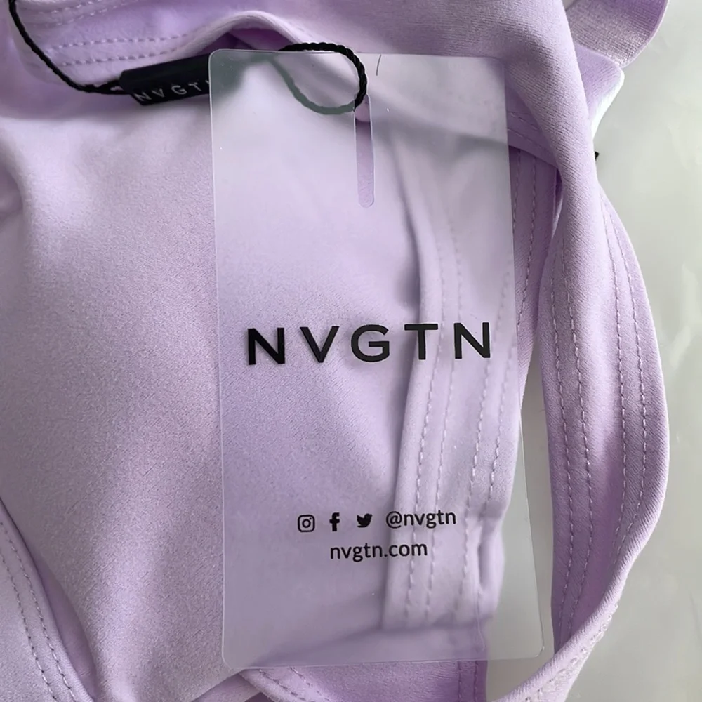 NWT NVGTN Lavender Apex Bra, Small - Picture 4 of 4